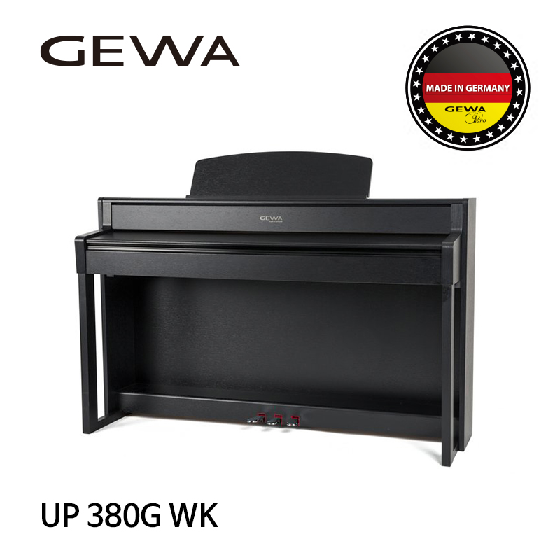 GEWA 게바 디지털피아노 UP380G/WK 블랙 - Made in Germany