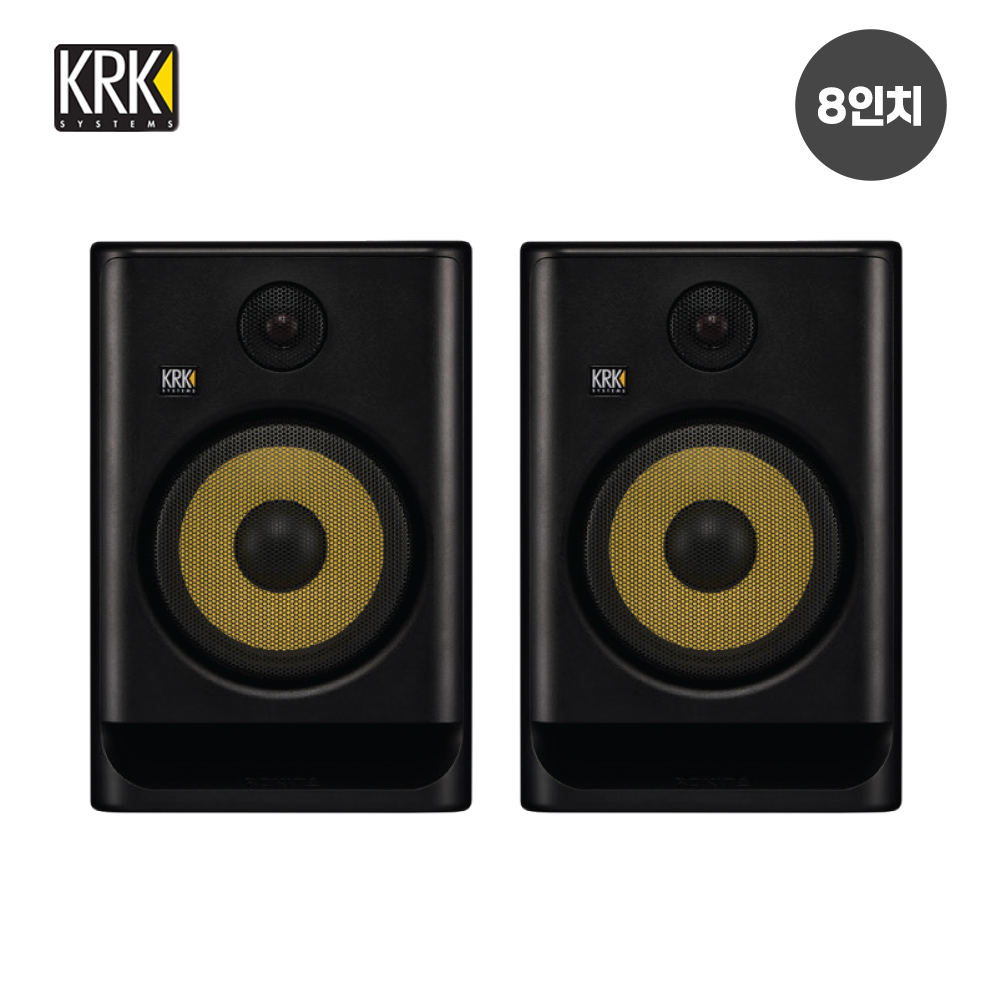 KRK-Rokit 8 G5 8인치 니어필드 스튜디오 모니터 스피커 2통 (1조)
